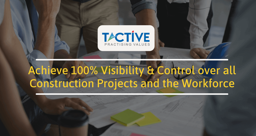 control over all construction projects and workforce management software
